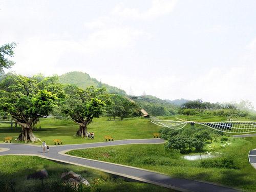寮步公司厂区园林绿化怎样做 城市 专业 水生植物 兴森环保